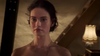 Lily James, etc – The Exception (2017)