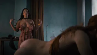 Jamaica Vaughan, Ivana Baquero - Spartacus House of Ashur s01e03 (2025)